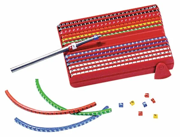 Helagrip Chevron Cut Cable Marker Kit for 2-5mm Cables