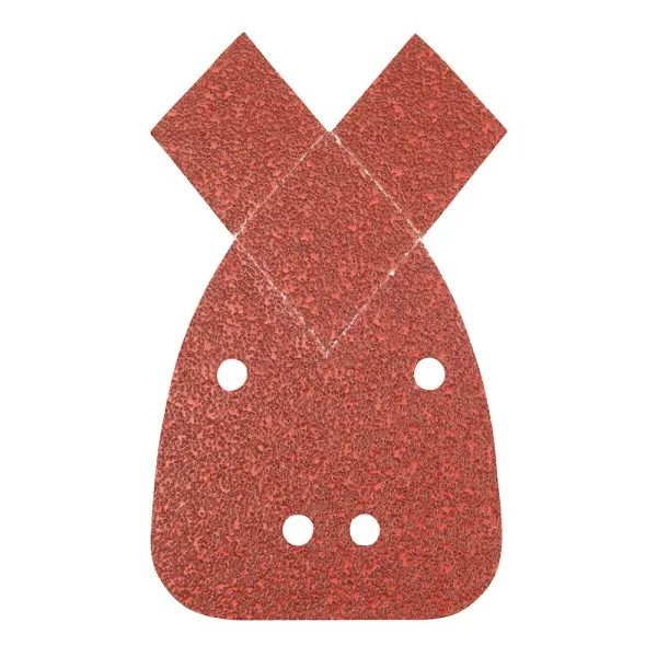 Silverline Hook & Loop Detail Sander Sheets, 80 Grit, 10pk, 140mm