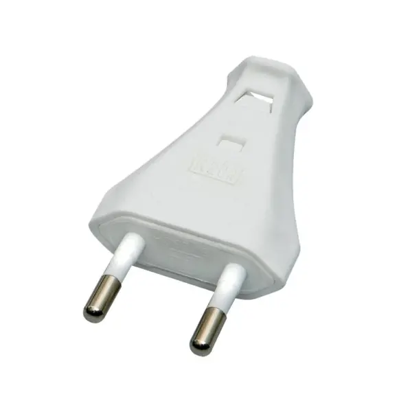 TIGER POWER SUPPLIES 유럽형 플러그, 재배선 가능, 2.5A, 화이트