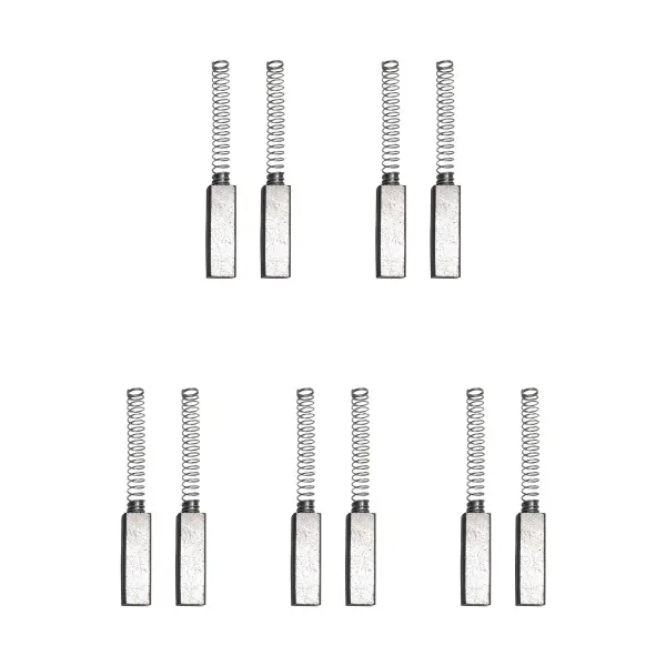 CarbonBr 5 Set da 2 Spazzole in Carbone per Frullatore, Misura 4x6x22mm