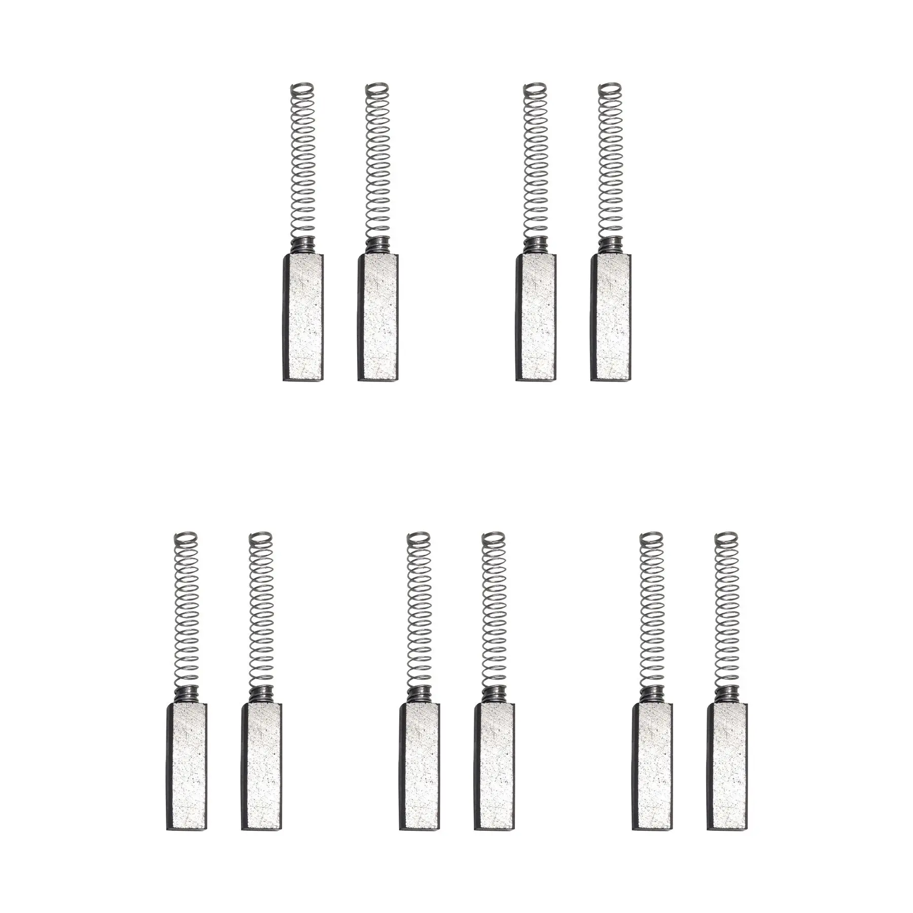 CarbonBr 5 balení uhlíkových kartáčů 4x6x22mm pro mixéry