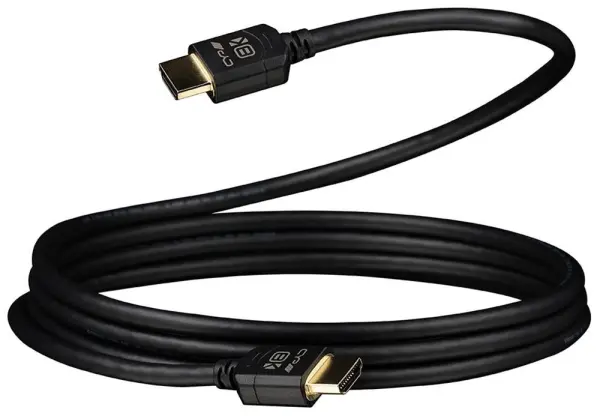 CYP HDMI 2.1 Ultra High Speed Cable, 8K, 0.5m, Black