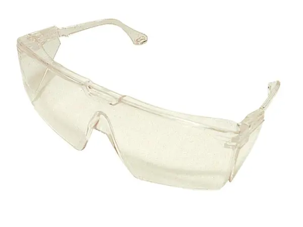 Vitrex Clear Safety Glasses with Ventilated Side-Arms