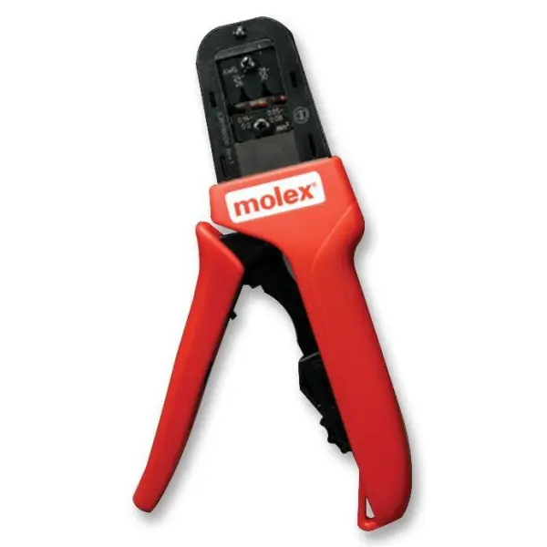 Duratool Ratchet RJ45 Crimping Tool for Mini-Fit Jr, 195mm