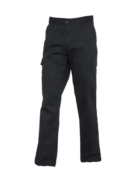 Uneek Pantalones Cargo para Mujer - 65% Poliéster 35% Algodón - Talla UK 10
