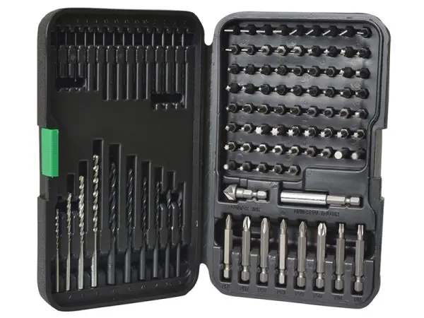 HiKOKI 102-Piece Drill & Bit Set, HSS & Carbide