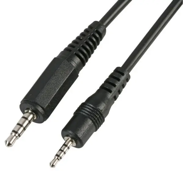Pro Signal - Καλώδιο 3.5mm σε 2.5mm 4 Pole Jack, 1.8m Μαύρο