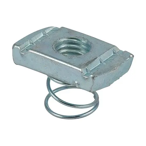 Timco - 彈簧槽螺母 短彈簧 - 鍍鋅 (尺碼 M12 - 100件)