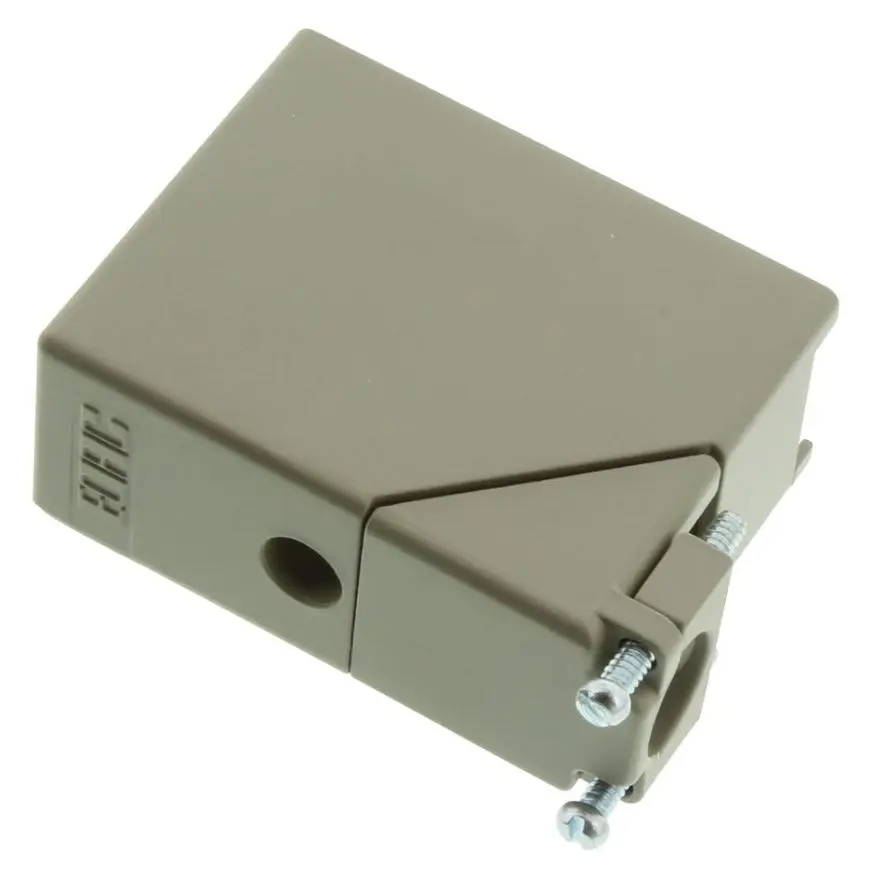 EDAC 38針機架面板連接器用側入口金屬蓋