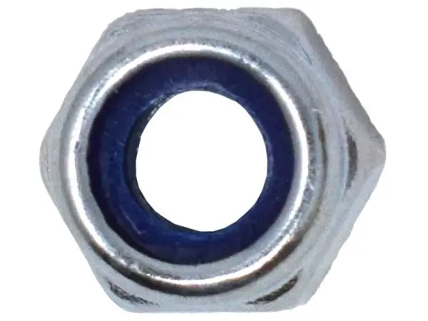 METALMATE Type P Nylon Insert Nuts, Zinc Plated - M4 (Box 100)
