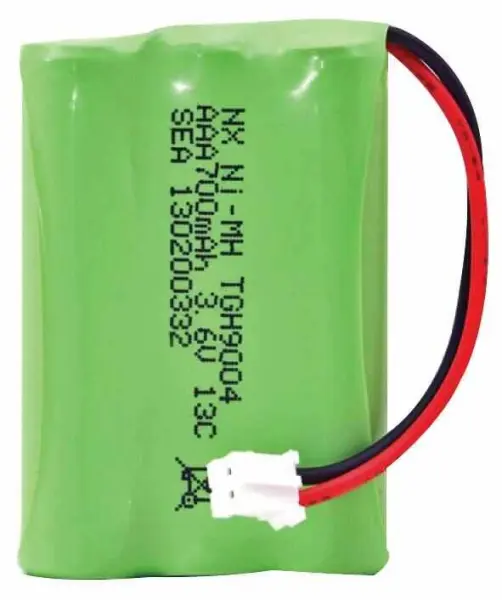 ENIX ENERGIES - Pengecas Bateri Telefon Tanpa Wayar NiMH 3.6V 700mAh 3 Sel AAA