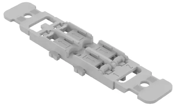 WAGO 2-Way Snap-In Mounting Carrier with Strain Relief