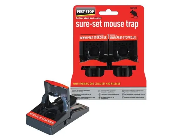 Pest-Stop (Pelsis Group) - Sure-Set Mausfalle (Doppelpack)