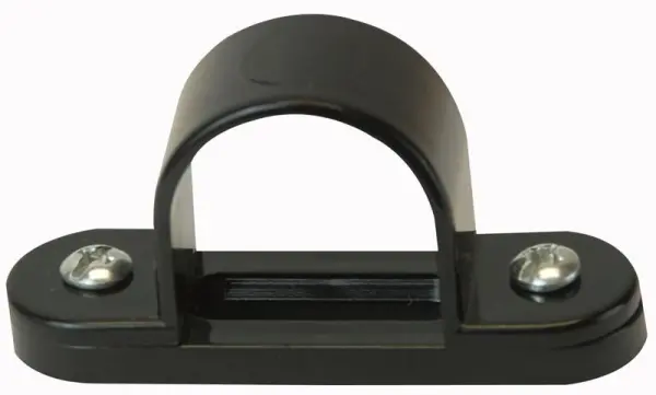 PRO POWER Sela de Espaçador Preta 25mm para Conduíte Redondo