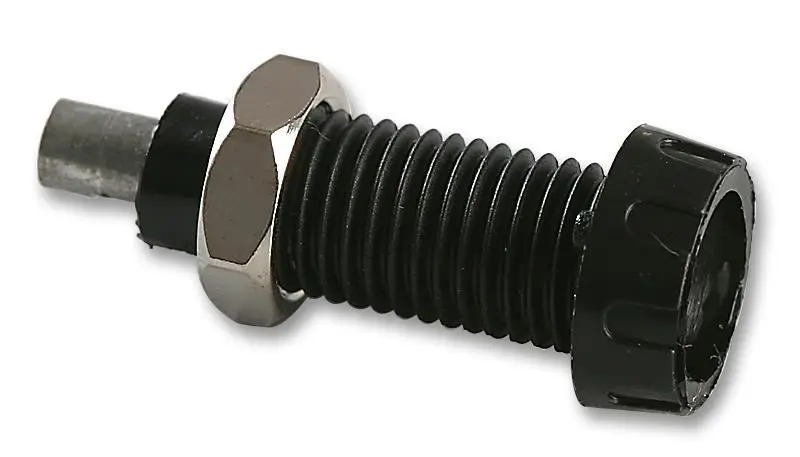 Deltron Enchufe de Panel 4mm, Negro, 10A