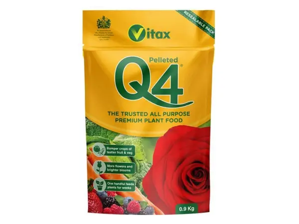 Vitax Q4 Pellets Dünger 0,9kg Beutel