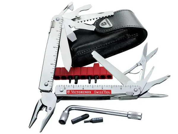 Victorinox SwissTool X Plus with Corkscrew, 37 Functions, 115mm