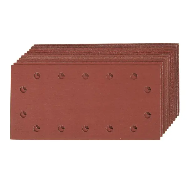 Silverline Hook & Loop Sanding Sheets, 10-Piece Set