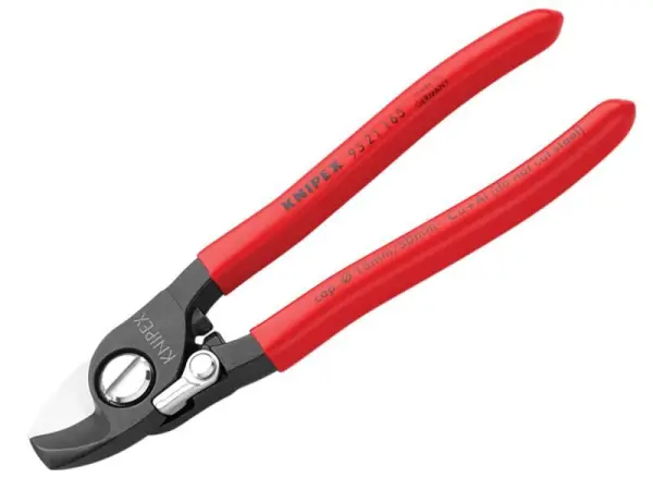 Knipex 95 Serie Kabelschaar, PVC Greep, 165mm