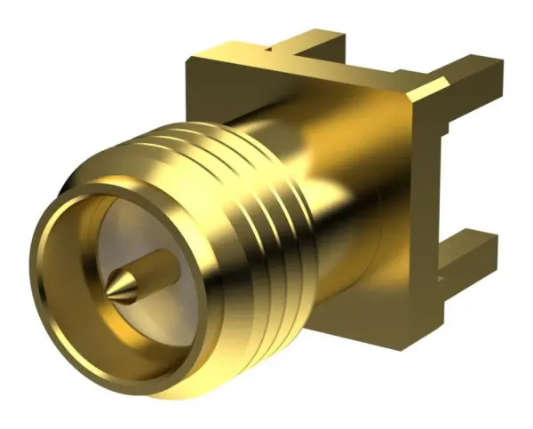 Taoglas SMA Female Straight Reverse Polarity PCB Connector, Gold Plating