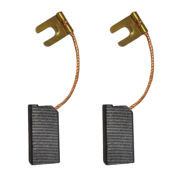 2x Balais en carbone pour meuleuse Black & Decker PAC, 6,3x12x24mm