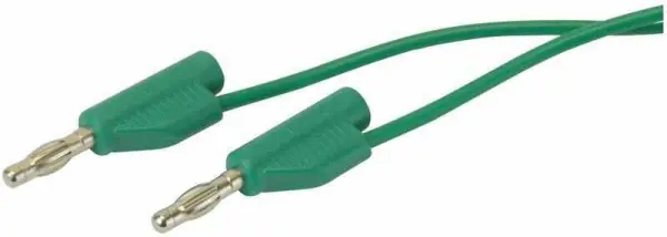 PRO SIGNAL 緑色 4mmバナナプラグ テストリード 1.5m