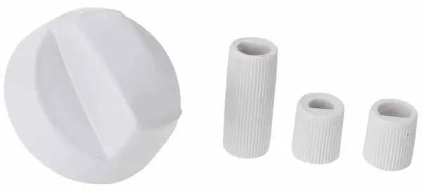 Raraion Universal Cooker Knob, White, 45mm