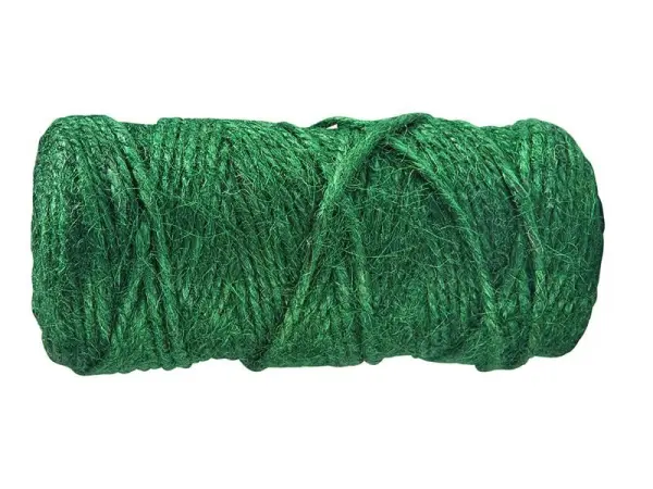 Gardman Cordel de Juta Verde, 3-Ply, 100g