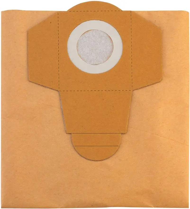 EINHELL Staubsaugerbeutel für TC-VC 1820 Nass-/Trockensauger, 5er Pack
