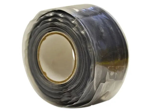 Faithfull Silicone Self-Fusing Tape, 25mm x 3m, Black