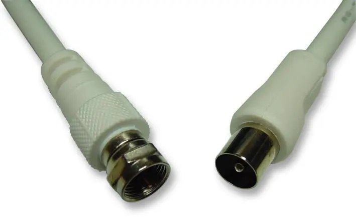 PRO SIGNAL - Cábla Teilifíse F Plug go Coax Plug, 1m Bán