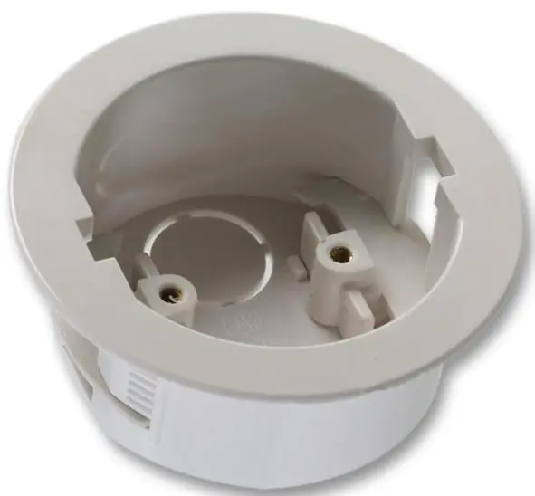 Pro Elec תיבת תקשורת עגולה לקיר יבש, עומק 35 מ״מ