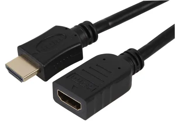 PRO SIGNAL Καλώδιο HDMI με Ethernet, 1m, Male σε Female