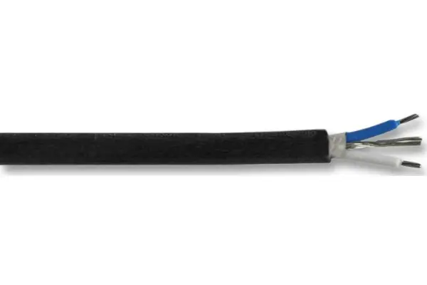 Van Damme Pro Grade Classic XKE 1-Pair Install Cable Black 100m Reel