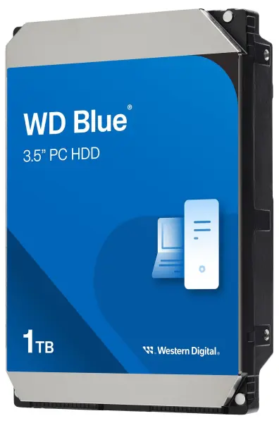 WD Blue 3.5 inch Internal SATA Hard Drive 1TB