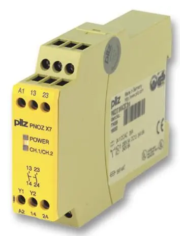 PILZ PNOZ X7 Safety Relay, 24V, DPST-NO, 6A, DIN Rail