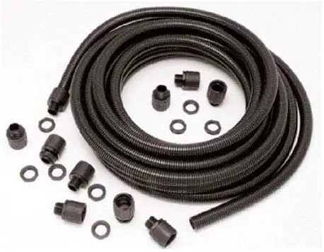 Hellermanntyton Polypropylene Conduit Contractor Pack 25mm - 10m, 10 Glands & 1