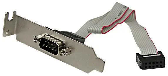 STARTECH 9-pin male naar 10-pin header seriële adapter, laag profiel beugel, 29