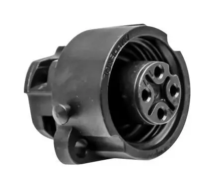 Amphenol Ecomate C016 Panel Socket, 3 Pole + E, Screw Type