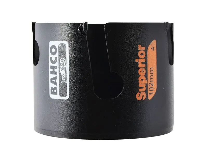 Bahco Superior™ Multi Construction Holesaw, 102mm, Carbide Tip