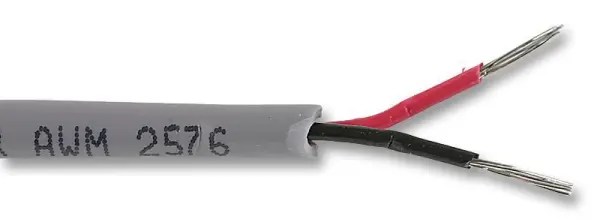 ALPHA WIRE 2-Core Unshielded PVC Cable 20 AWG, 300V, 30.5m