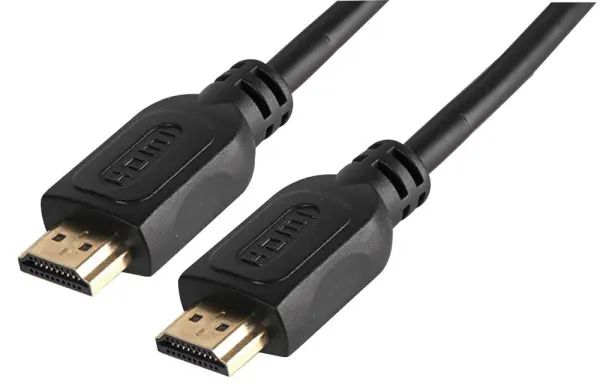LMS DATA Premium High-Speed HDMI Cable 1m with 24K Gold Connectors