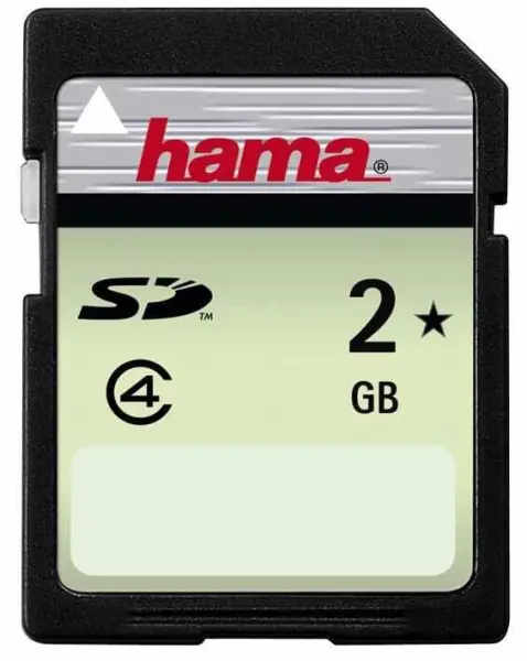 HAMA 2GB Class 4 SD Memory Card (10MB/s)