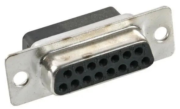 MH CONNECTORS - D-Stecker 15-polige Buchse, 2er Pack