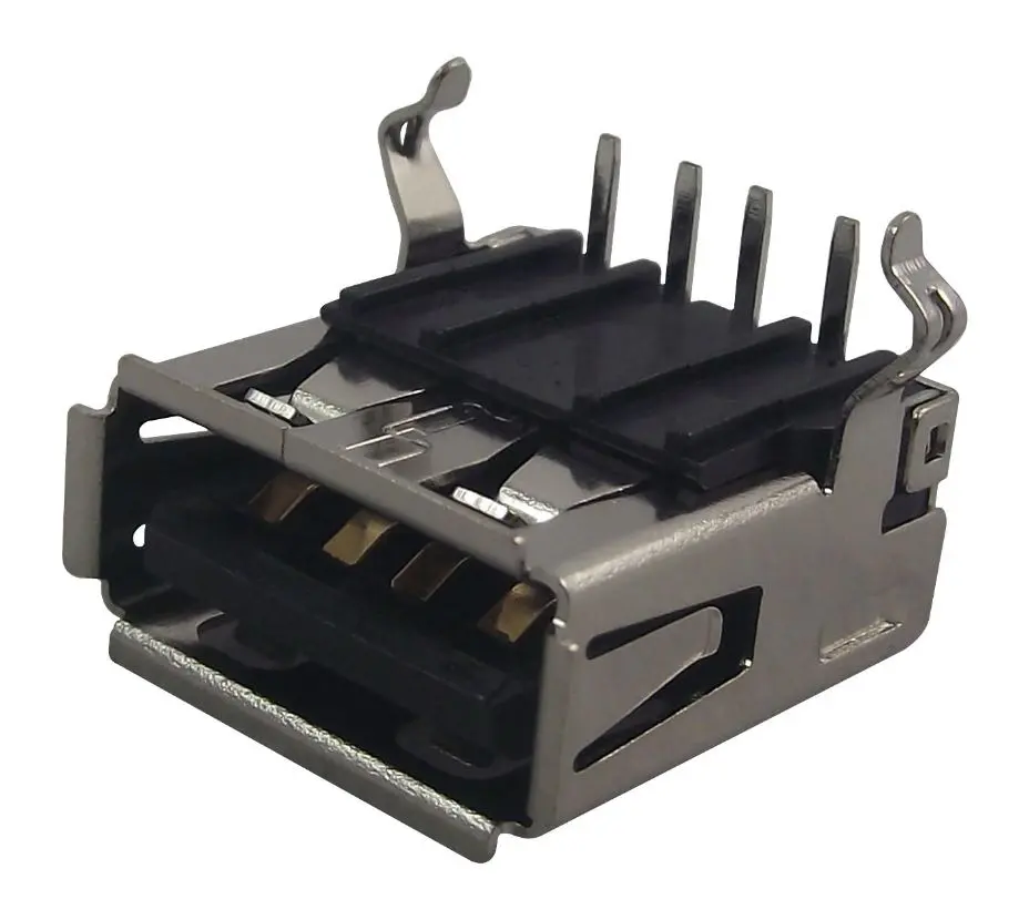 MULTICOMP Prise USB Type A à monter sur circuit imprimé, USB 2.0