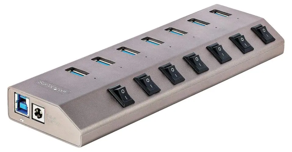 Startech 7-Port USB 3.2 Gen 1 Hub with Individual Switches