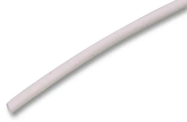 PRO POWER - Gaine thermorétractable 2:1, 6.4mm x 5m, Blanc
