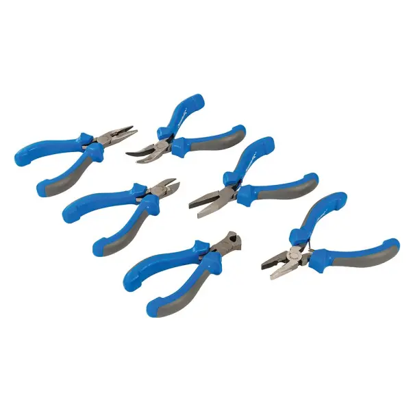 Silverline Mini Pliers Set - 6-Piece