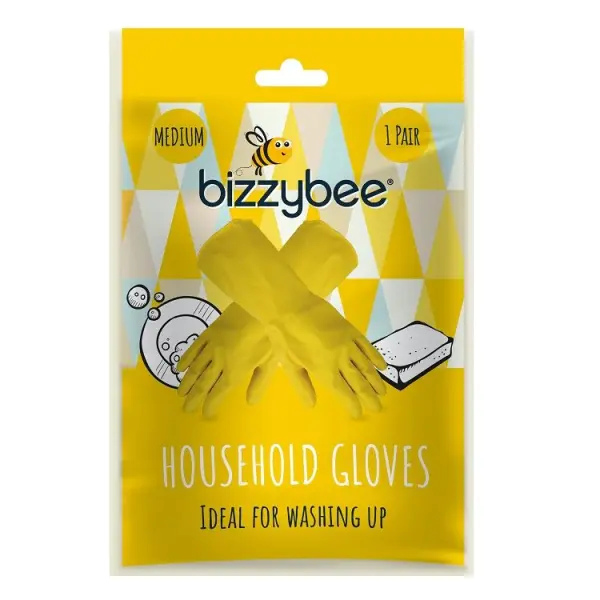 Bizzybee Household Gloves, Medium