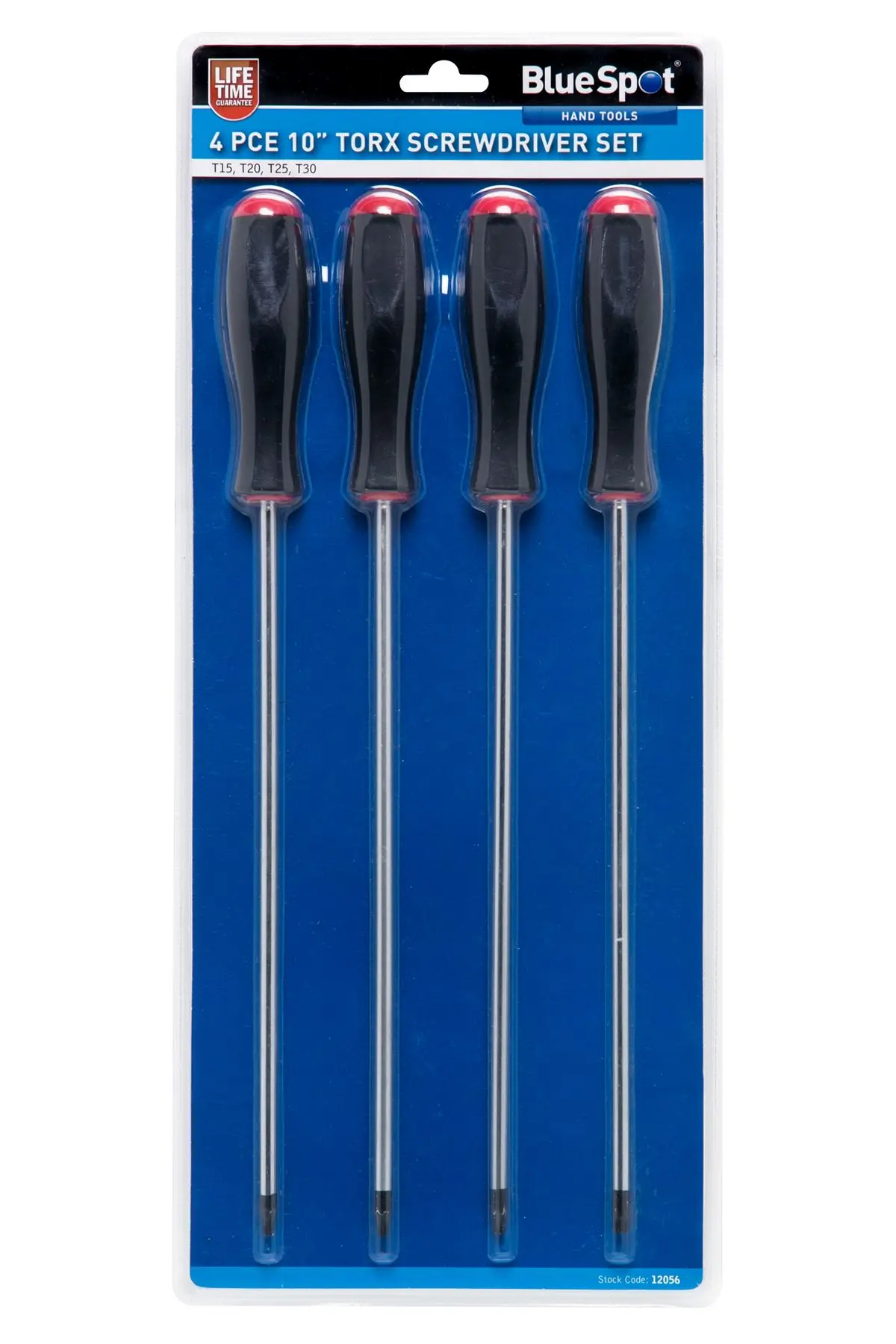 Blue Spot Tools Jogo de 4 Chaves Torx 10 Polegadas